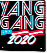 Andrew Yang Gang 2020 Acrylic Print