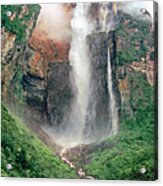 Angel Falls In Venezuela Acrylic Print