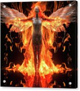 Angel Of Fire 01 Acrylic Print