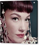 Anne Baxter In The Ten Commandments -1956-, Directed By Cecil B Demille. Acrylic Print