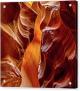 Antelope Hall Of Light Series #7 - Page, Arizona, Usa - 2011 3/10 Acrylic Print