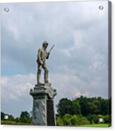 Antietam National Battlefield Statue Acrylic Print