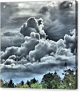 Approaching Rainstorm Acrylic Print