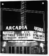 Arcadia Theater Acrylic Print