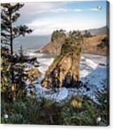 Arch Rock Sea Stacks 4 Acrylic Print