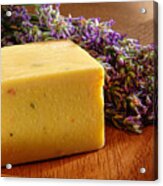 Aromatherapy Natural Soap And Lavender Acrylic Print