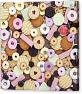 Assorted Biscuits Acrylic Print