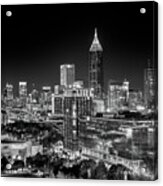 Atlanta Omni Skyline Acrylic Print