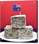 Australia Day January 26, Celebrate With Tradional Aussie Tucker Acrylic Print