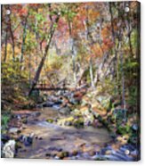 Autumn At Roaring Run Creek Acrylic Print