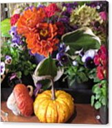 Autumn Still Life Acrylic Print