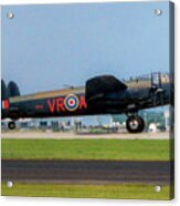Avro Lancaster Bomber Acrylic Print