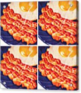 Bacon And Eggs Acrylic Print