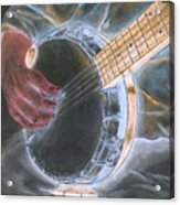 Banjo Player From The Past Acrylic Print