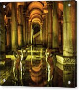 Basilica Cistern In Istanbul Acrylic Print