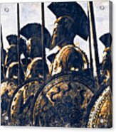Battles Of Ancient Sparta - 11 Acrylic Print