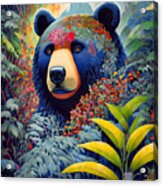 Bear In The Forest - 6sd Acrylic Print