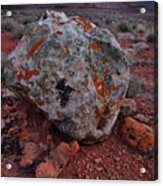 Beautiful Boulders In Castle Valley Acrylic Print