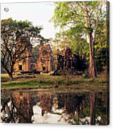 Behind The Khleang Temples - Ankor Wat Cambodia Acrylic Print