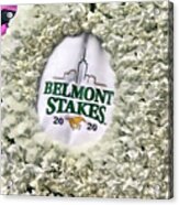 Belmont Stakes Carnations Acrylic Print