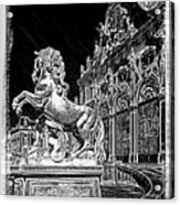 Belvedere Palace Poster 2, Vienna, Austria Acrylic Print