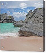 Bermuda - Pink Beach Acrylic Print