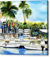 Bermuda Yacht Club Acrylic Print