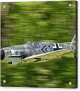 Bf 109-g4 In Flight Acrylic Print