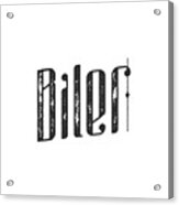 Biler Acrylic Print