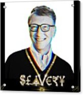 Billionaire Gates Acrylic Print