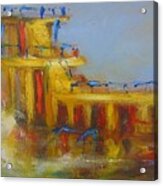 Blackrock Diving Tower Salthill Galway Acrylic Print