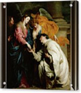 Blessed Joseph Hermann By Anthony Van Dyck Acrylic Print