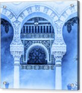 Blue Arches Acrylic Print