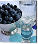 Blueberry Vodka Acrylic Print