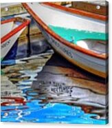 Boats On The Merrimac Acrylic Print