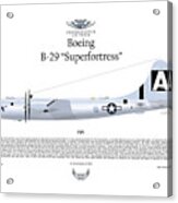 Boeing B-29 Superfortress Fifi Acrylic Print