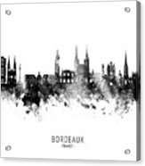 Bordeaux France Skyline #23 Acrylic Print