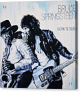 Born To Run Bruce Springsteen Acrylic Print