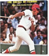 Boston Red Sox Fred Lynn... Sports Illustrated Cover Acrylic Print