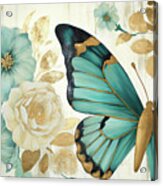 Botanical Butterfly Acrylic Print