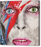 Bowie Spiders From Mars Acrylic Print