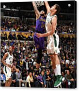 Brandon Ingram And Brook Lopez Acrylic Print