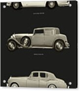 British Classic Cars Acrylic Print