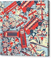 British Pop Acrylic Print