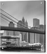 Brooklyn Bridge From Dumbo Acrylic Print