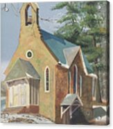 Bucks County Chapel Acrylic Print