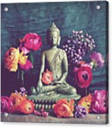 Buddha Offering Acrylic Print