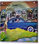 Dixie Road Trips / Alabama Acrylic Print