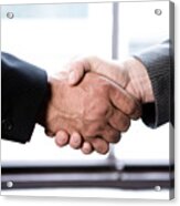 Businessmen Handshake Acrylic Print
