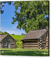 Cabins At Valley Forge Acrylic Print